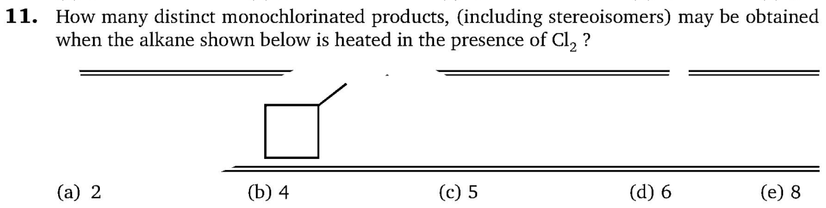 Chemistry diagram for: See image