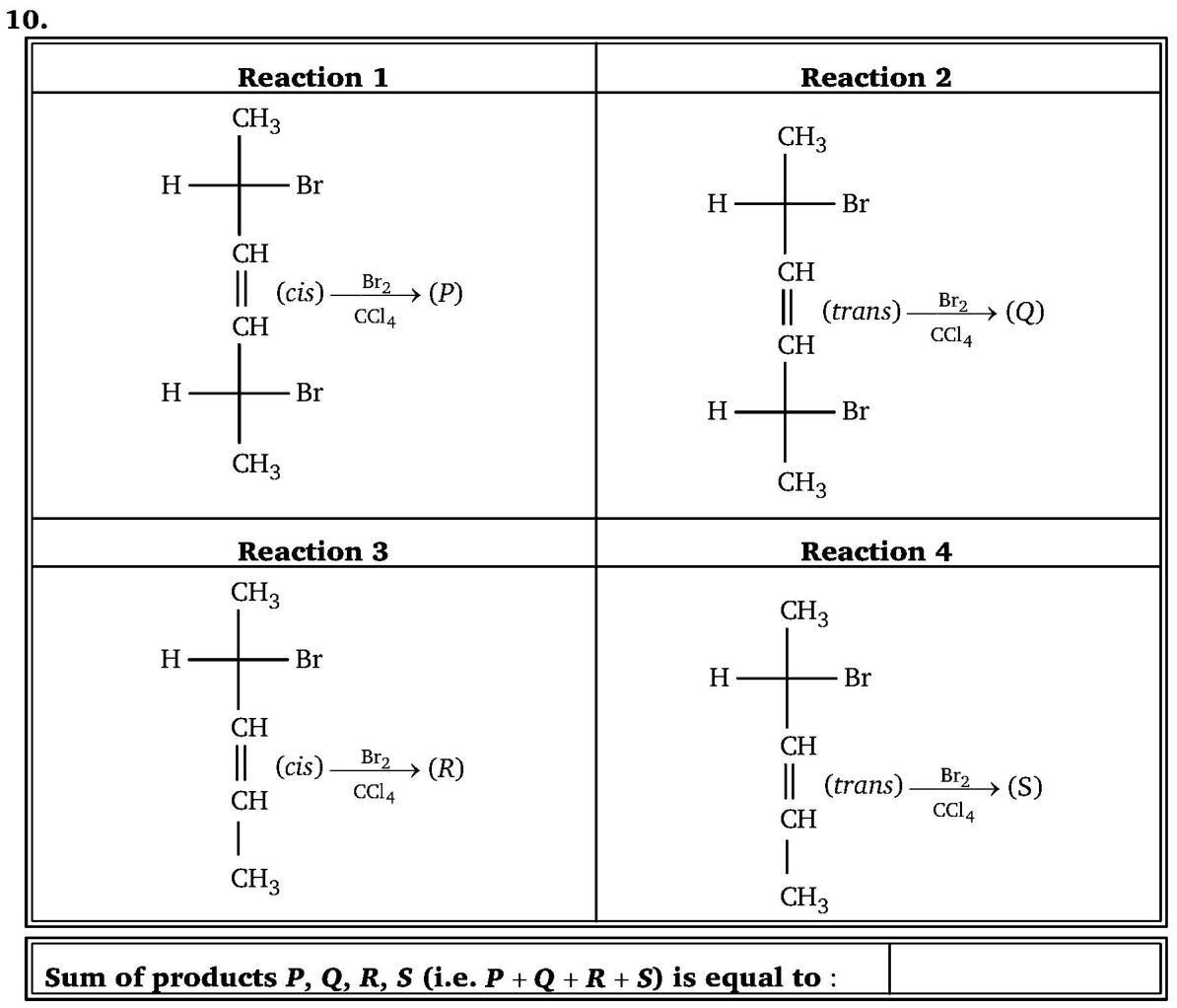 Chemistry diagram for: See image