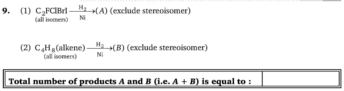 Chemistry diagram for: See image
