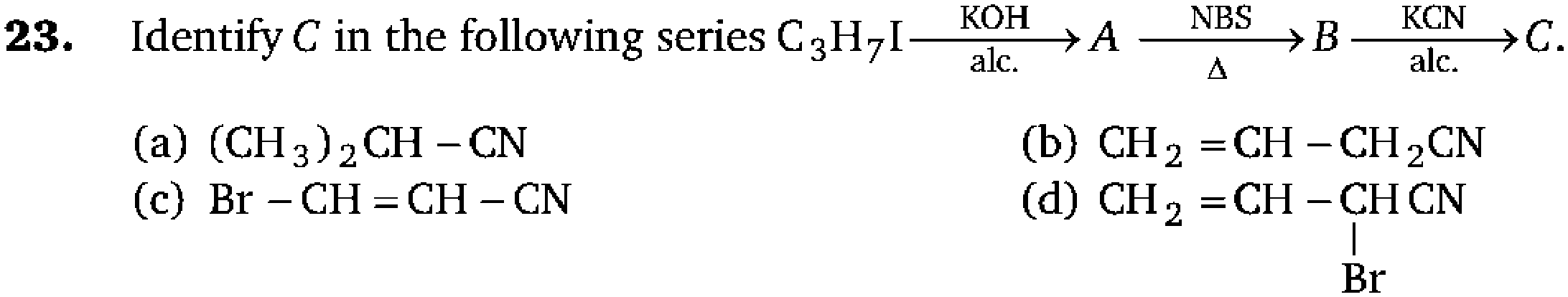 Chemistry diagram for: See image