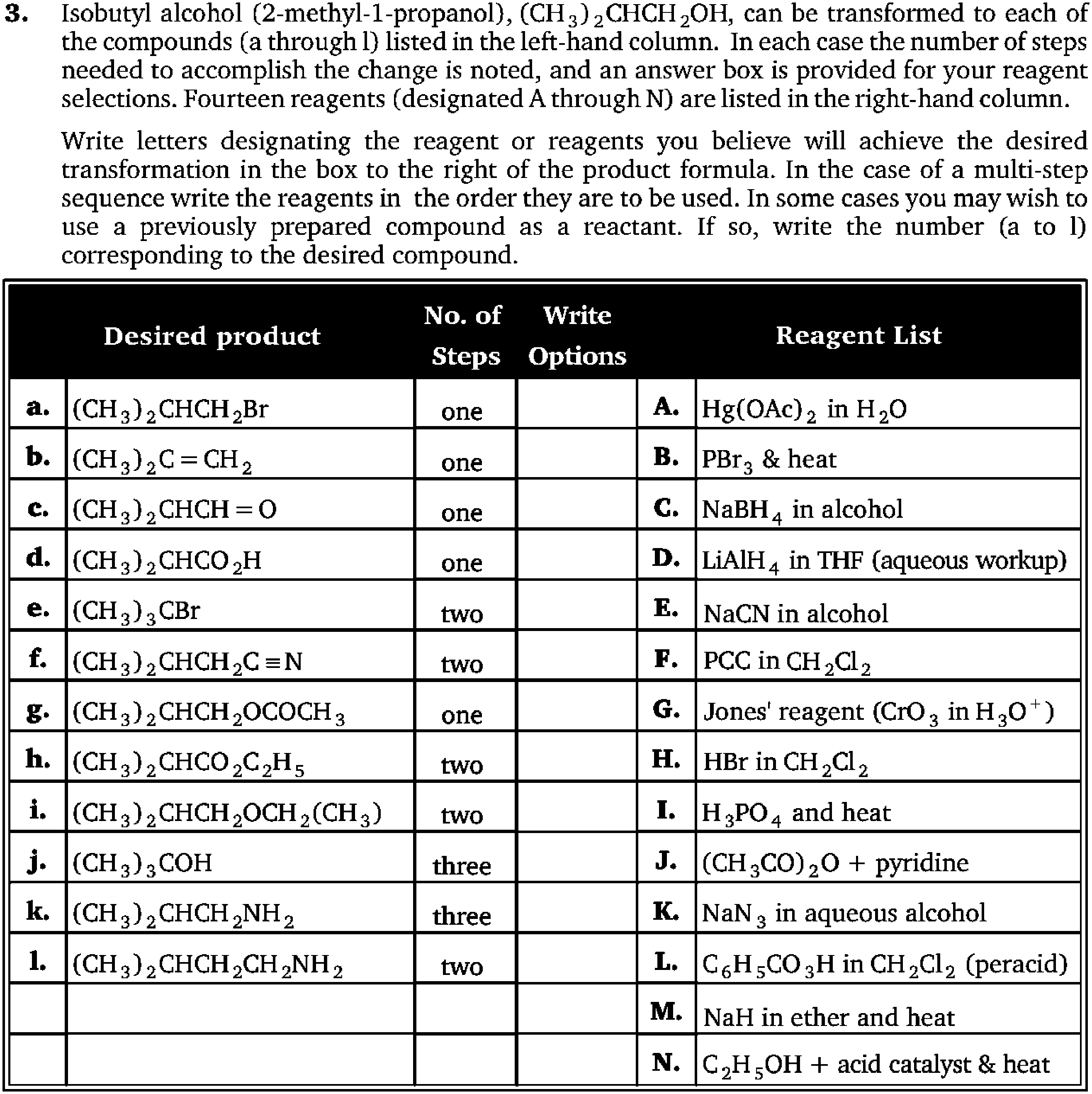 Chemistry diagram for: See image