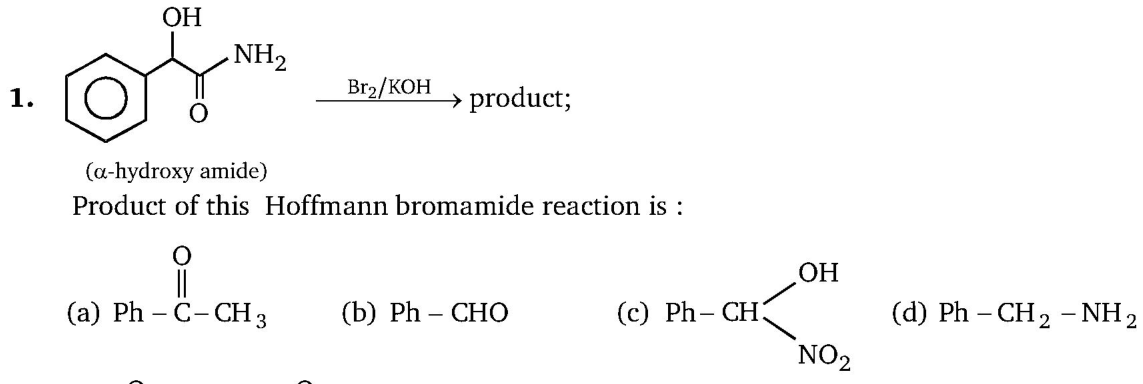 Chemistry diagram for: See image