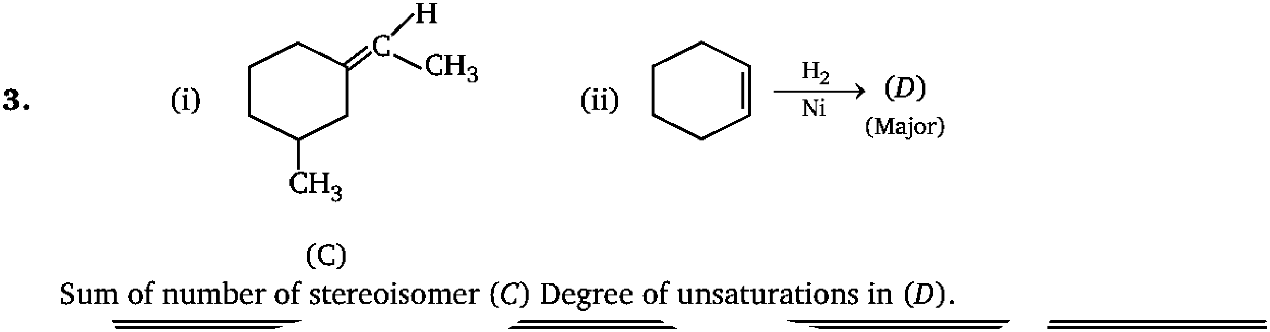 Chemistry diagram for: See image